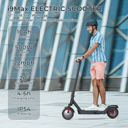 iScooter i9Max 500W Commuting Electric Scooter