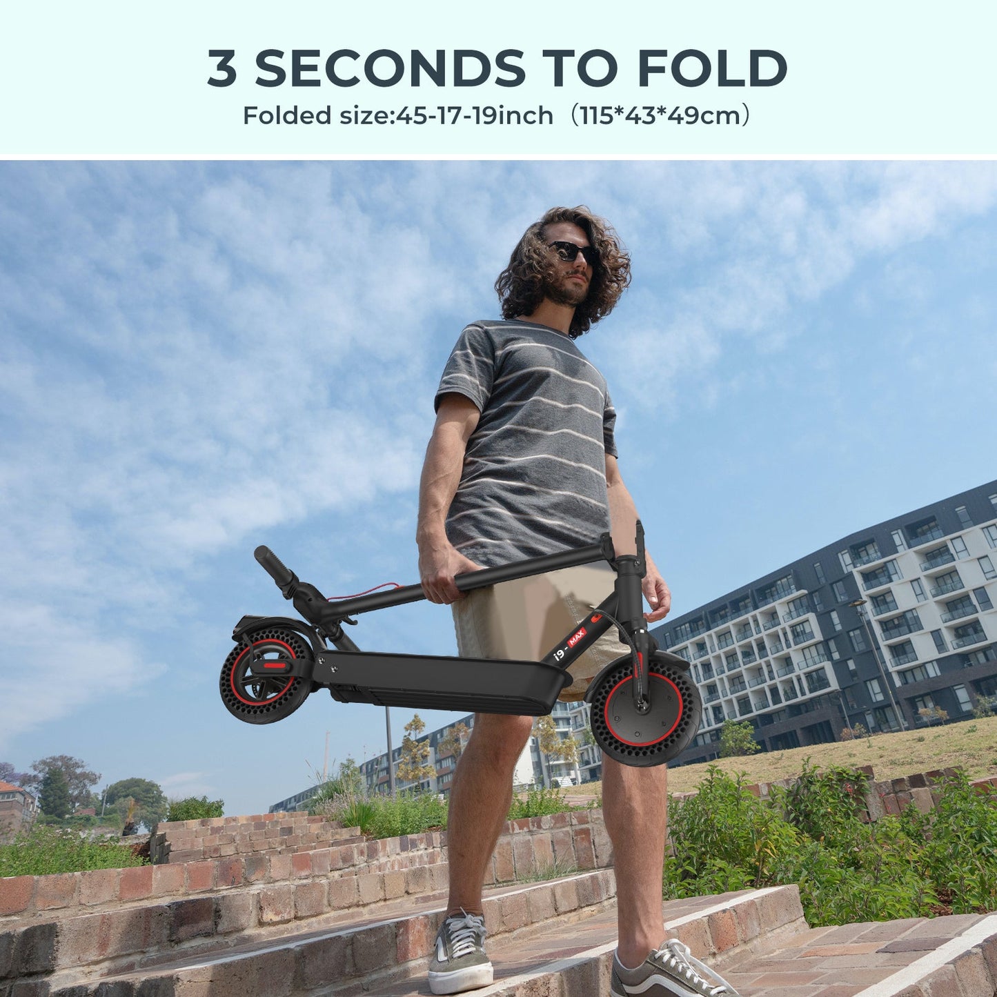 iScooter i9Max 500W Commuting Electric Scooter