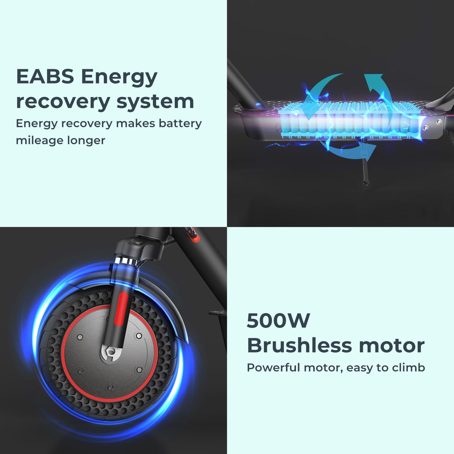 iScooter i9Max 500W Commuting Electric Scooter