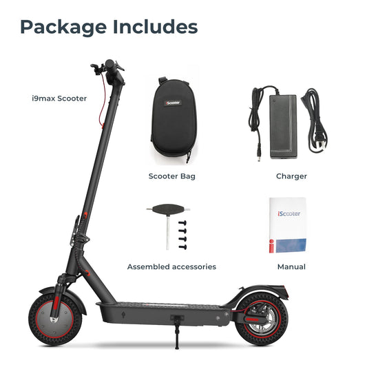 iScooter i9Max 500W Commuting Electric Scooter