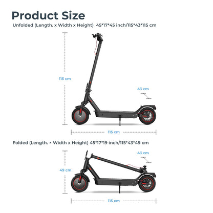 iScooter i9Max 500W Commuting Electric Scooter