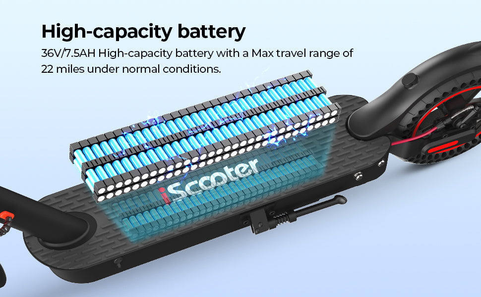 iScooter i9Max 500W Commuting Electric Scooter