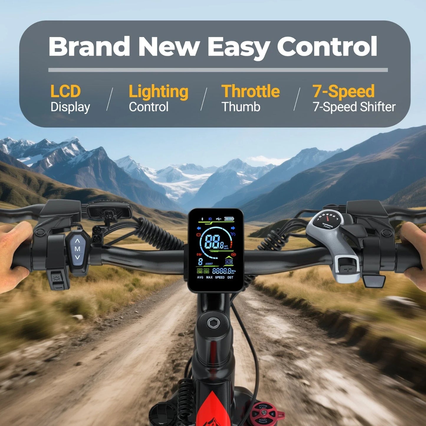 REFURBISHED LADPED LP26520 Electric MTB Electric Bike 5.2AH Battery with Smart APP for Adults