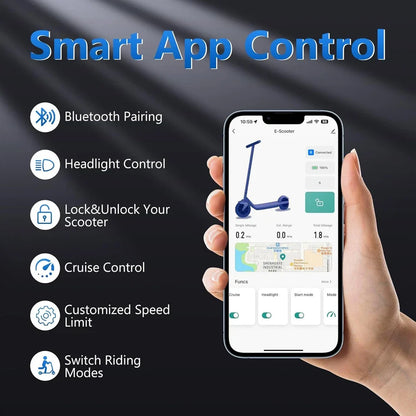 REFURBISHED AOVOPRO TMAX 500W 10inch Foldable Electric Scooter, 22MPH