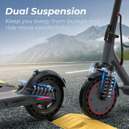 REFURBISHED AOVOPRO TMAX 500W 10inch Foldable Electric Scooter, 22MPH