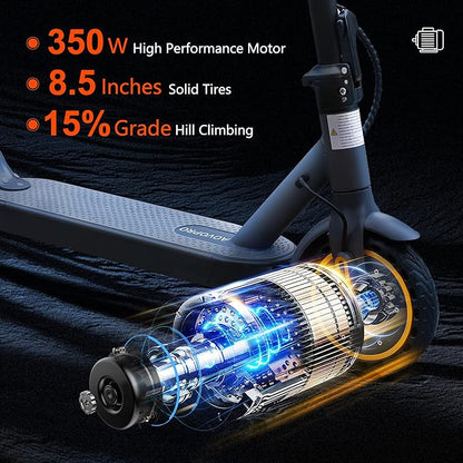 AOVOPRO ESMAX Electric Scooter 22MPH Adult Folding E-Scooter 14.5AH