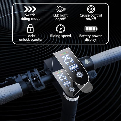 AOVOPRO ESMAX Electric Scooter 22MPH Adult Folding E-Scooter 14.5AH