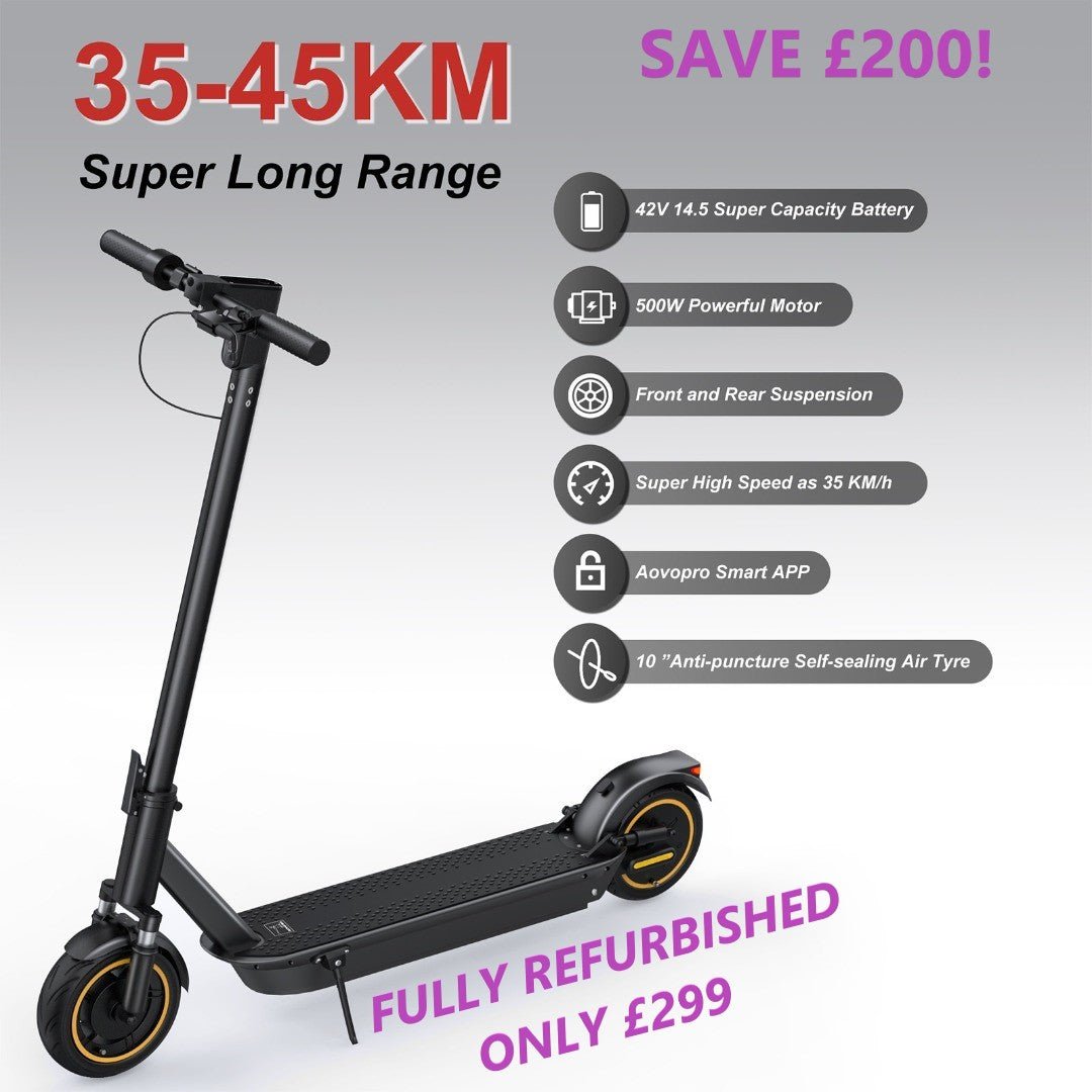 REFURBISHED AOVOPRO ESMAX 500W 22MPH